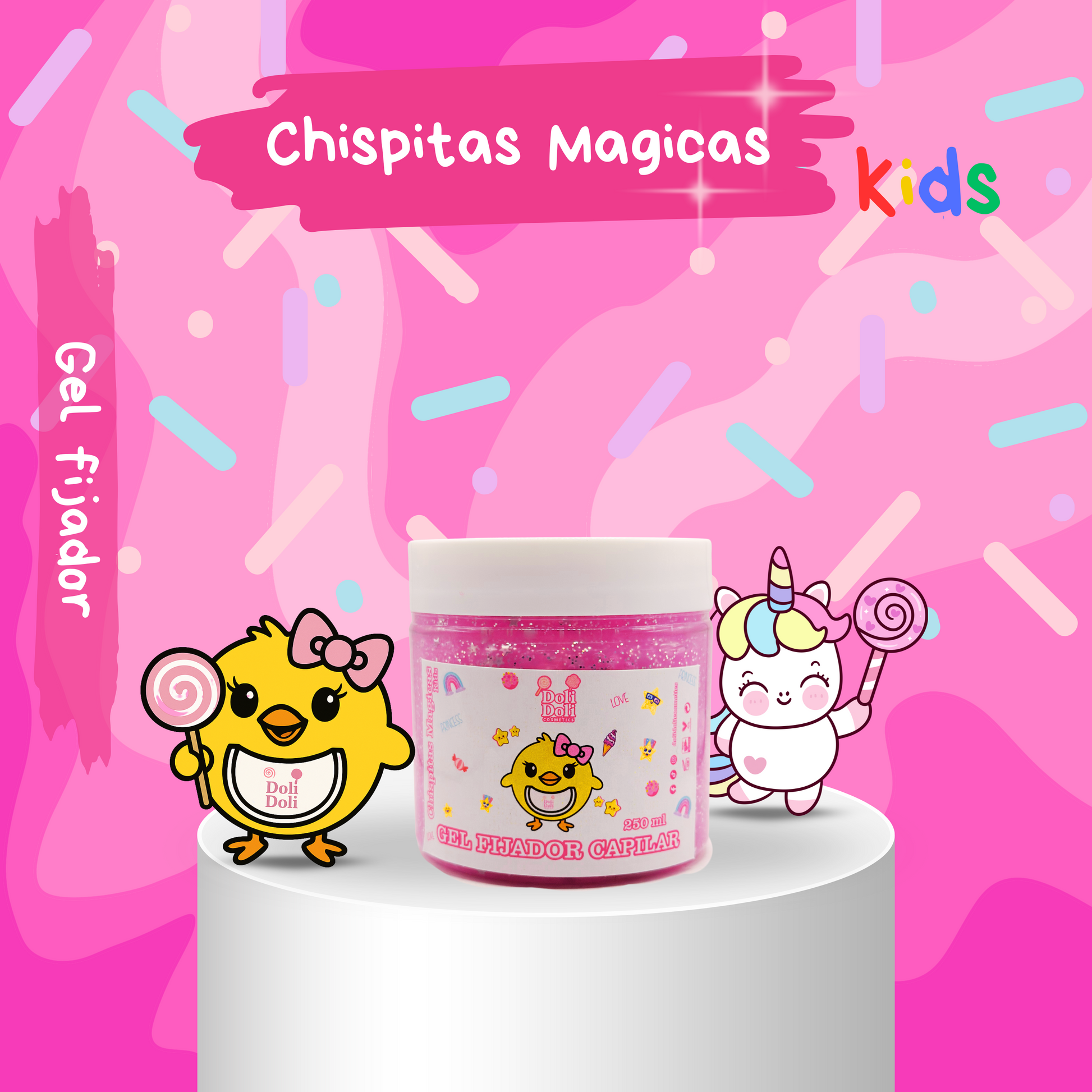 Gel fijador Chispas magicas