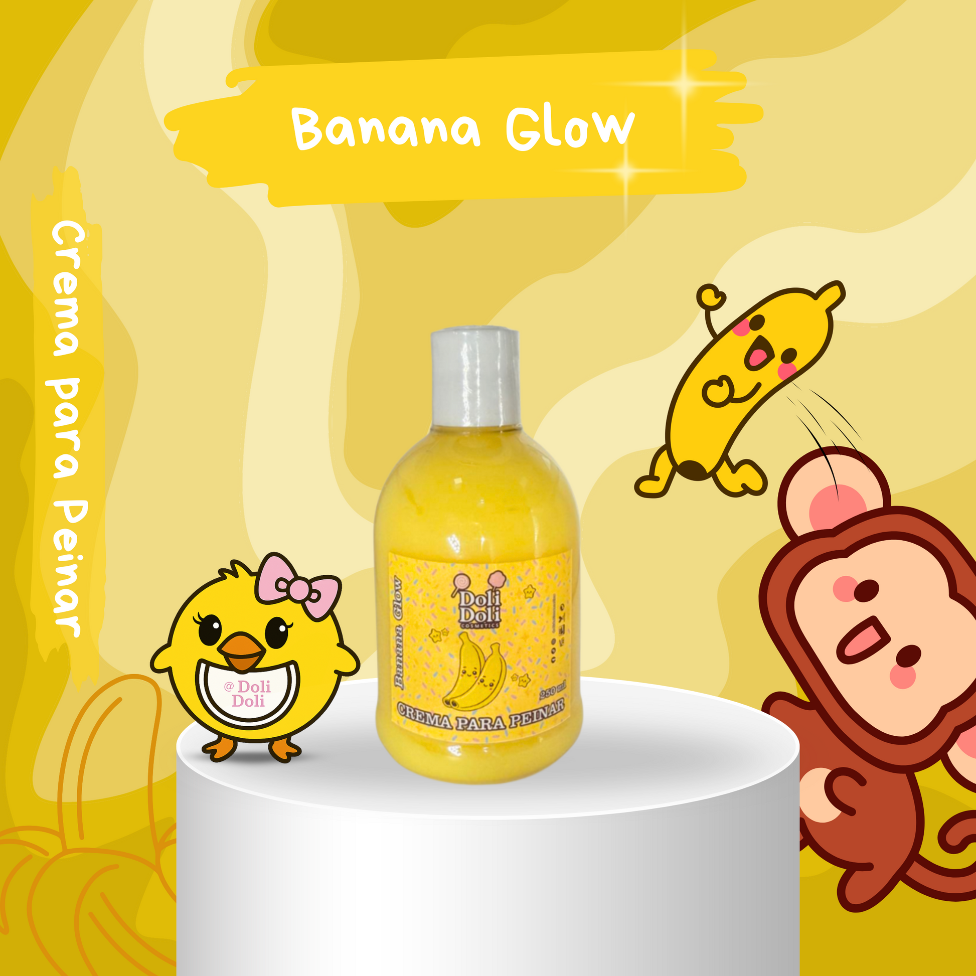 Crema para peinar Banana Glow